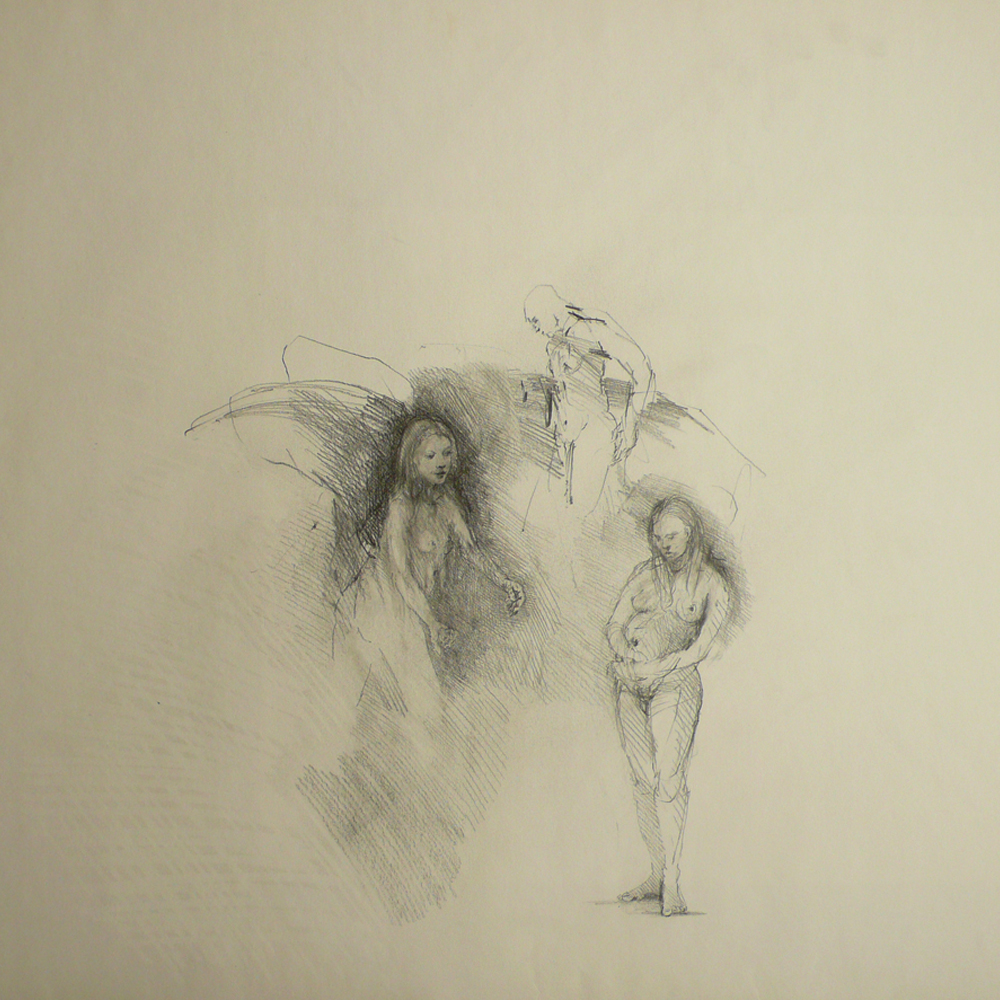 Eva und Lilith (Zeichnung)